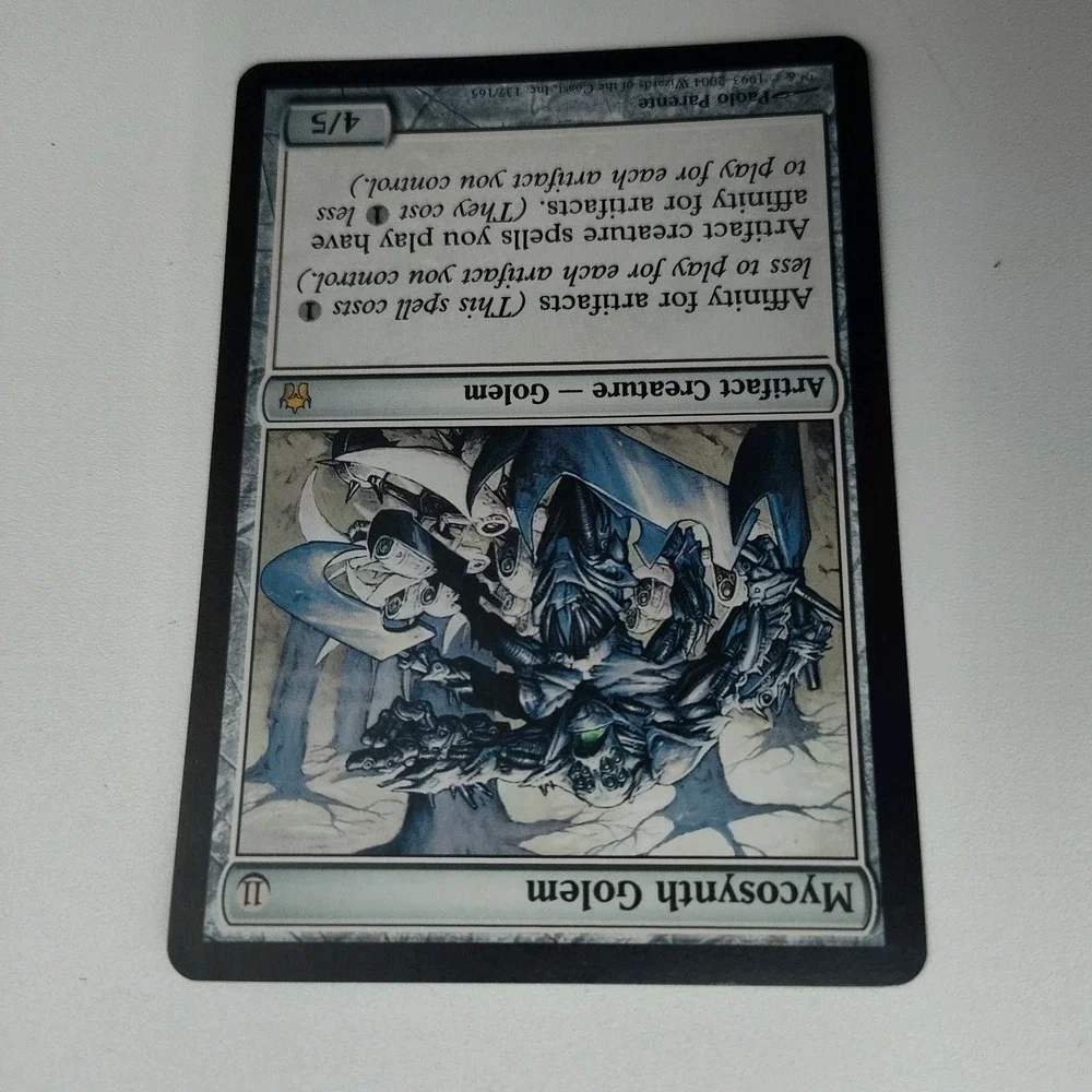 MTG Mycosynth Golem #137‎ Fifth Dawn 2004 MAGIC THE GATHERING📸SEE📸
